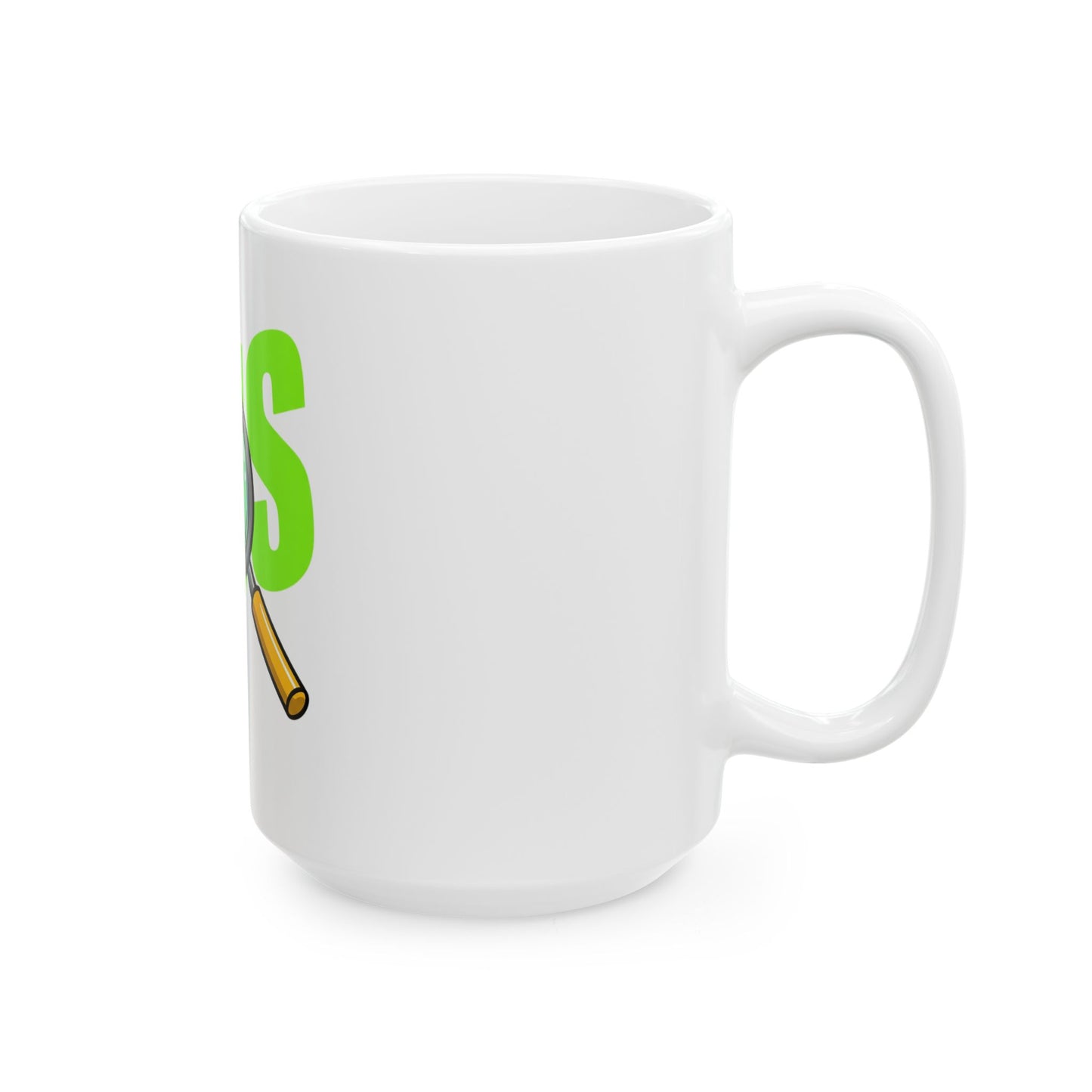 SUS Magnifying Glass Ceramic Mug for Gamers, Funny Coffee Cup, Novelty Gift, 11oz & 15oz Sizes, Perfect for Any Occasion
