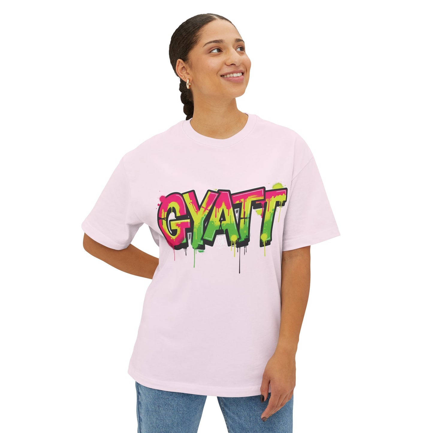 Vibrant Unisex Oversized Tee - Perfect for Festivals, Everyday Wear, Casual Outings, Streetwear Style, Gift for Friends