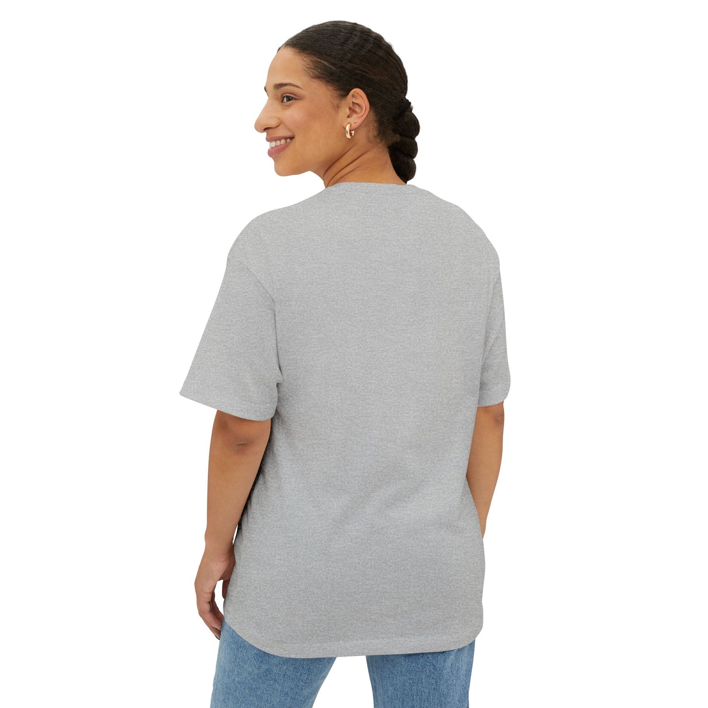 Premium Collection - Robot Kid back to School - Unisex Oversized Box Tee