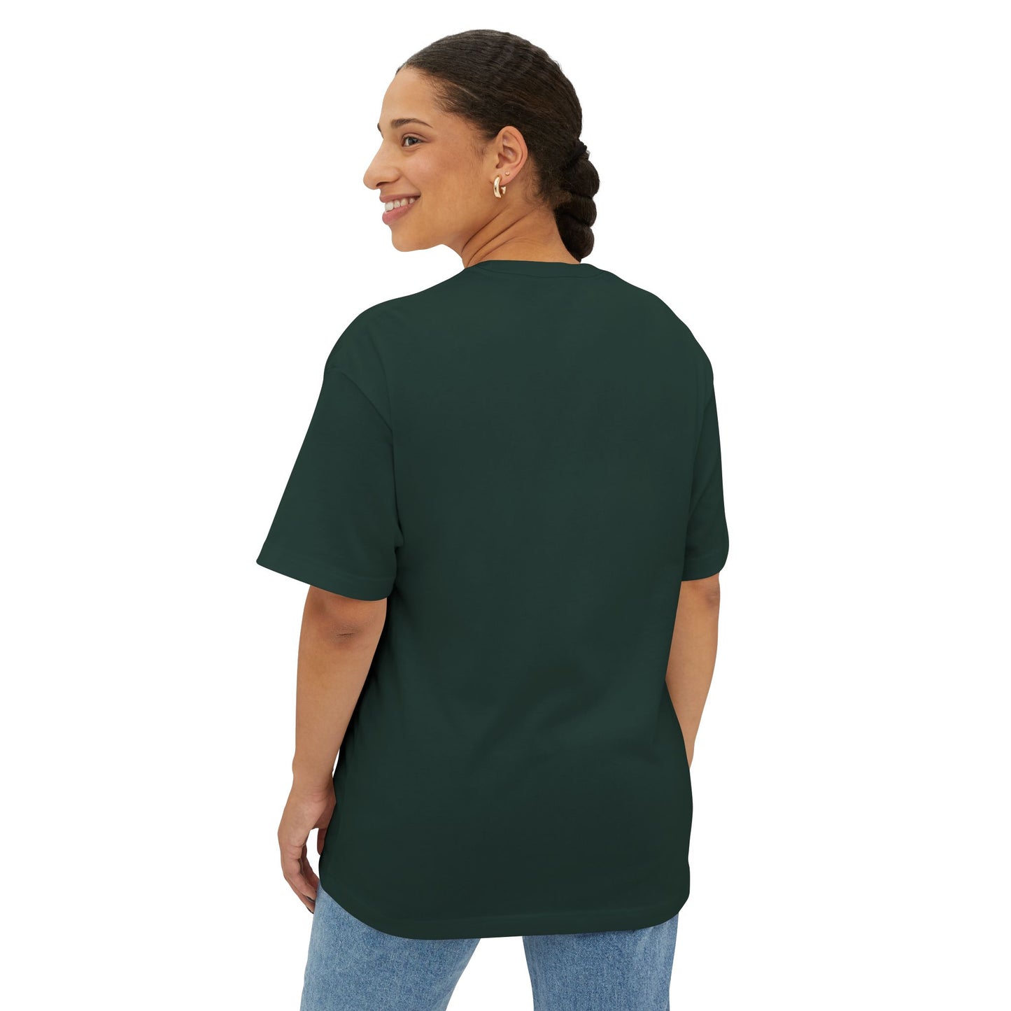 Premium Collection - Robot Kid back to School - Unisex Oversized Box Tee