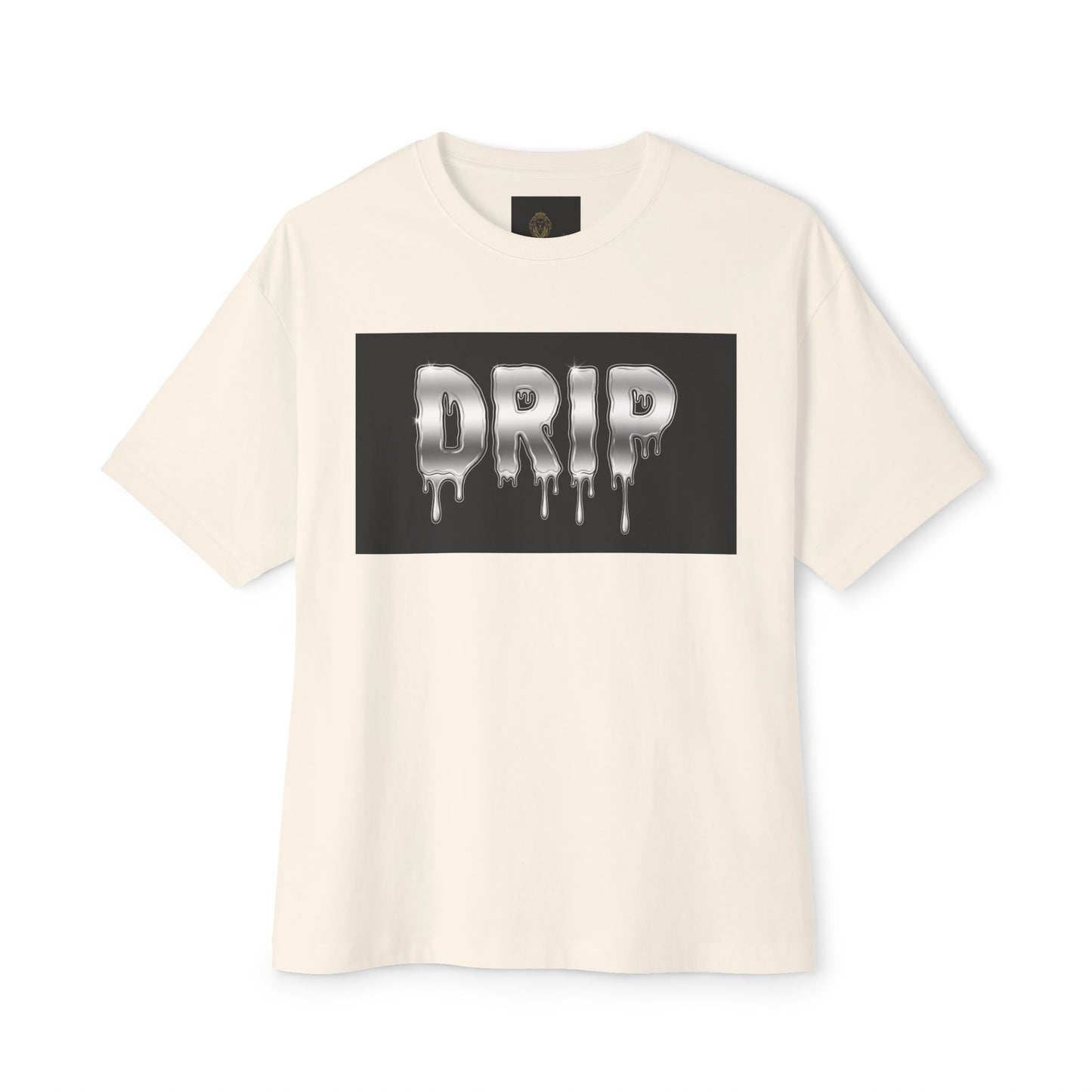 Drip Graphic Unisex Oversized Boxy Tee | Streetwear Style, Casual Look, Perfect Gift for Friends, Everyday Wear, Trendy Fashion
