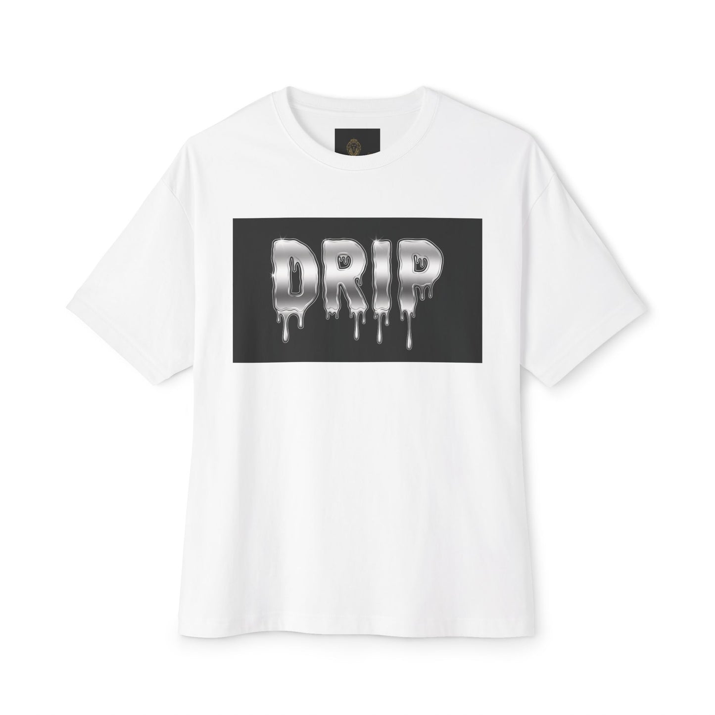 Drip Graphic Unisex Oversized Boxy Tee | Streetwear Style, Casual Look, Perfect Gift for Friends, Everyday Wear, Trendy Fashion