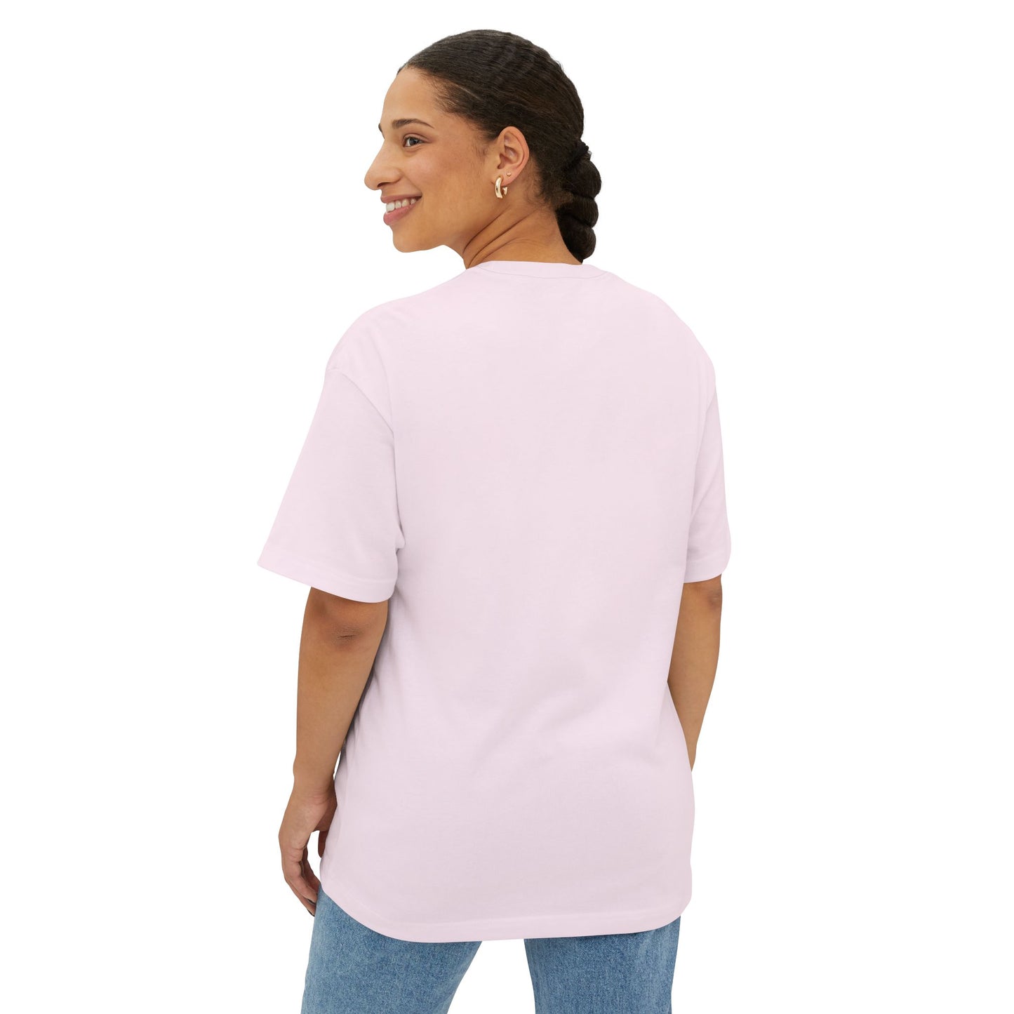 Premium Collection - Robot Kid back to School - Unisex Oversized Box Tee