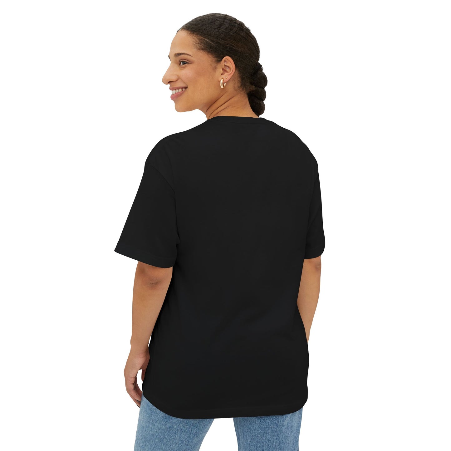 Premium Collection - Robot Kid back to School - Unisex Oversized Box Tee