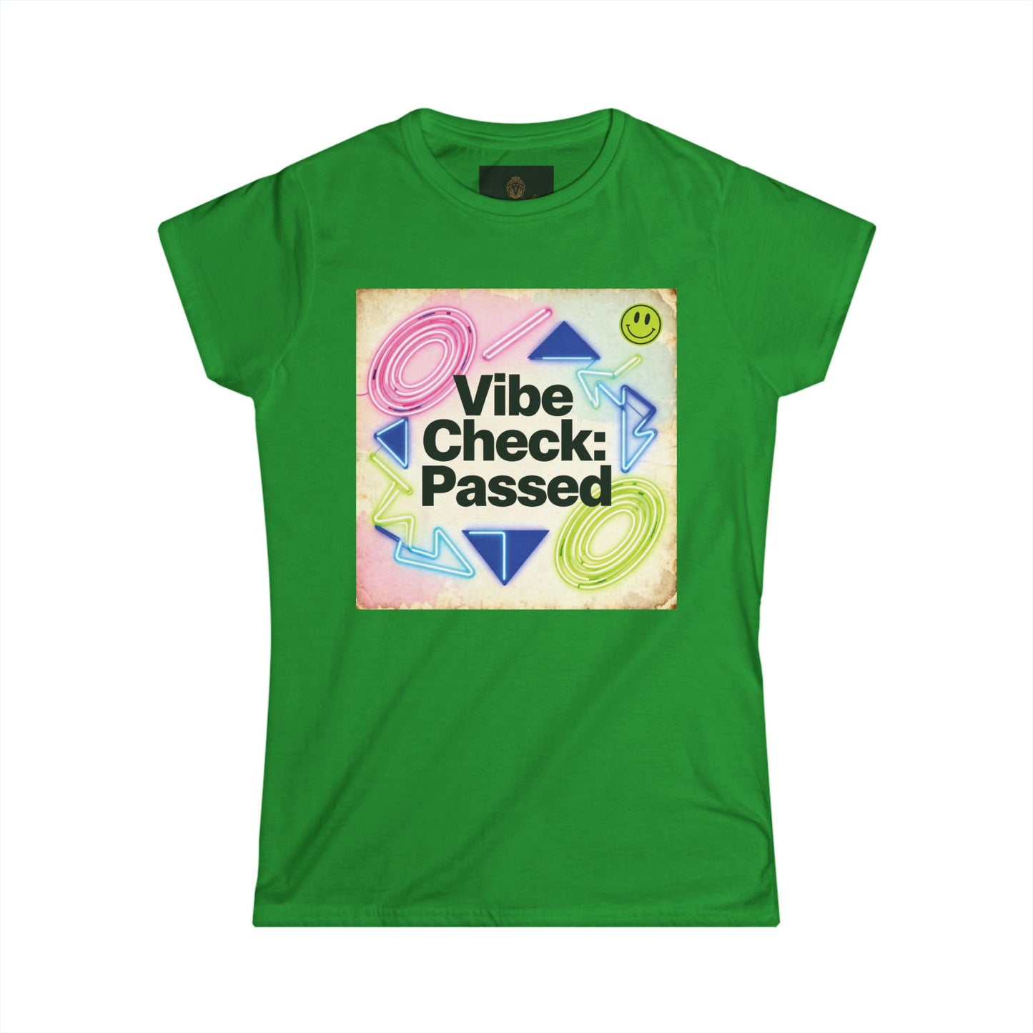 Vibe Check Passed Tee, Cute Women's T-Shirt for Casual Wear, Gift for Friends, Birthday & Summer Celebrations, Happy Graphic Top, [...]