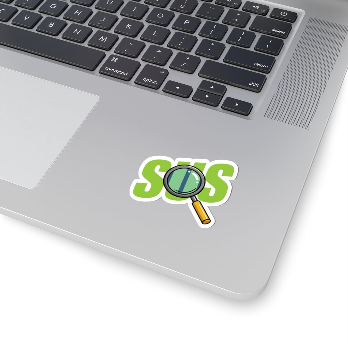 SUS Magnifying Glass Kiss-Cut Stickers | Fun Laptop Decor, Custom Stickers, Trendy Gift, Enthusiast Wall Art