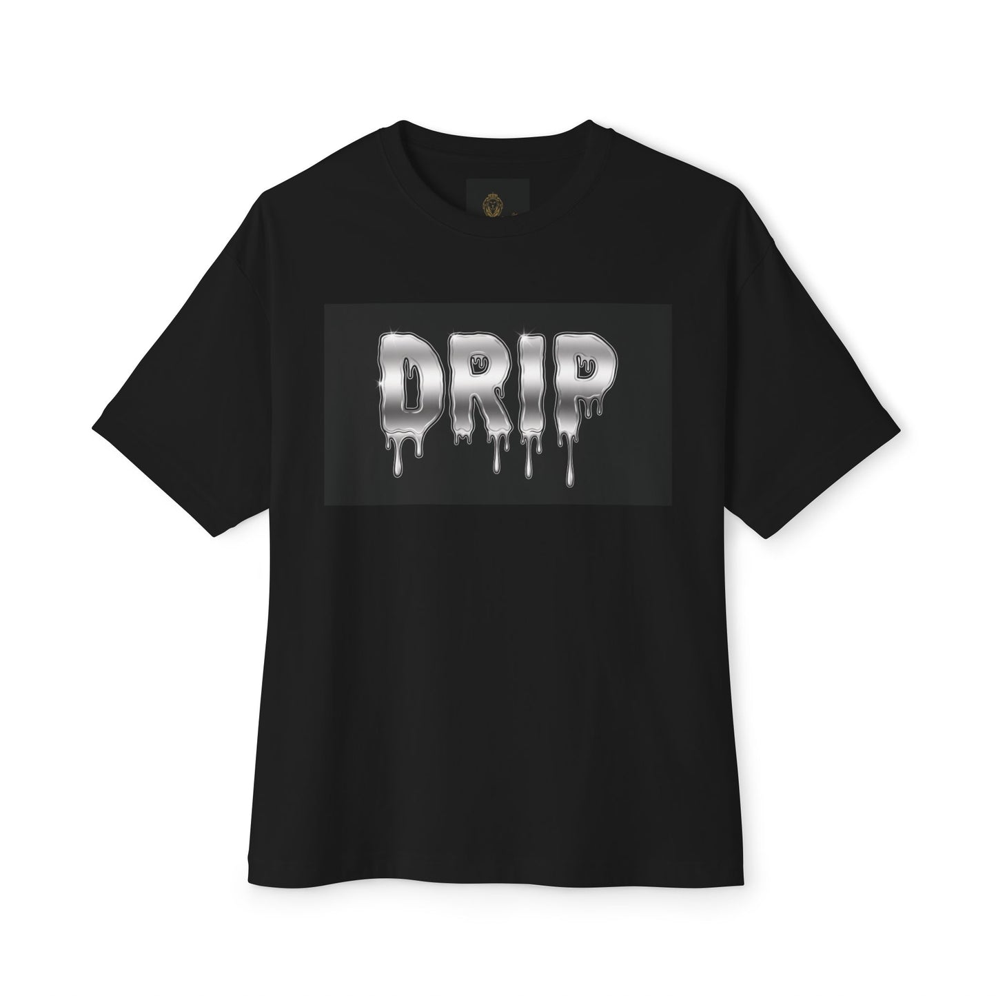 Drip Graphic Unisex Oversized Boxy Tee | Streetwear Style, Casual Look, Perfect Gift for Friends, Everyday Wear, Trendy Fashion