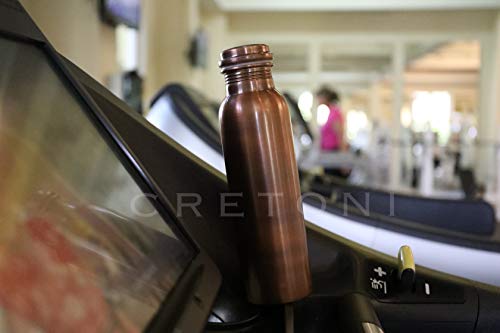 CRETONI Copperlin Pure Copper Water Bottle : Antique Smooth Style