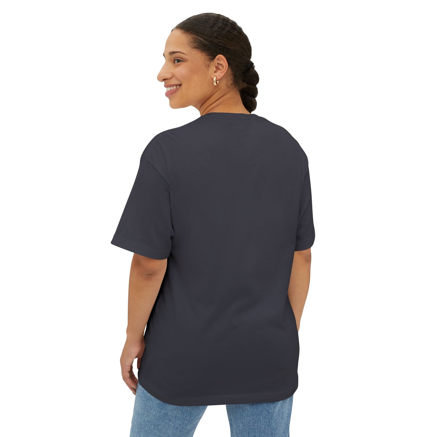 Premium Collection - Robot Kid back to School - Unisex Oversized Box Tee