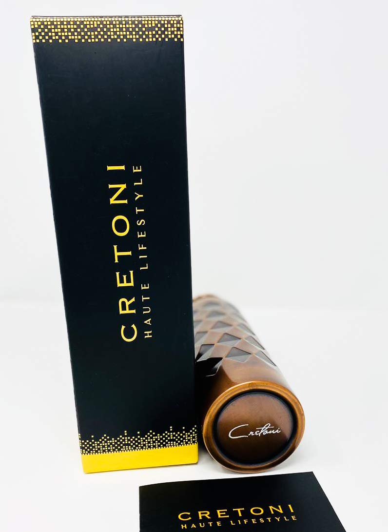 CRETONI Copperlin Pure Copper Water Bottle : Antique Diamond Style