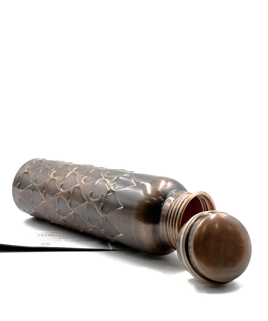 CRETONI Copperlin Pure Copper Water Bottle : Antique Spade Style