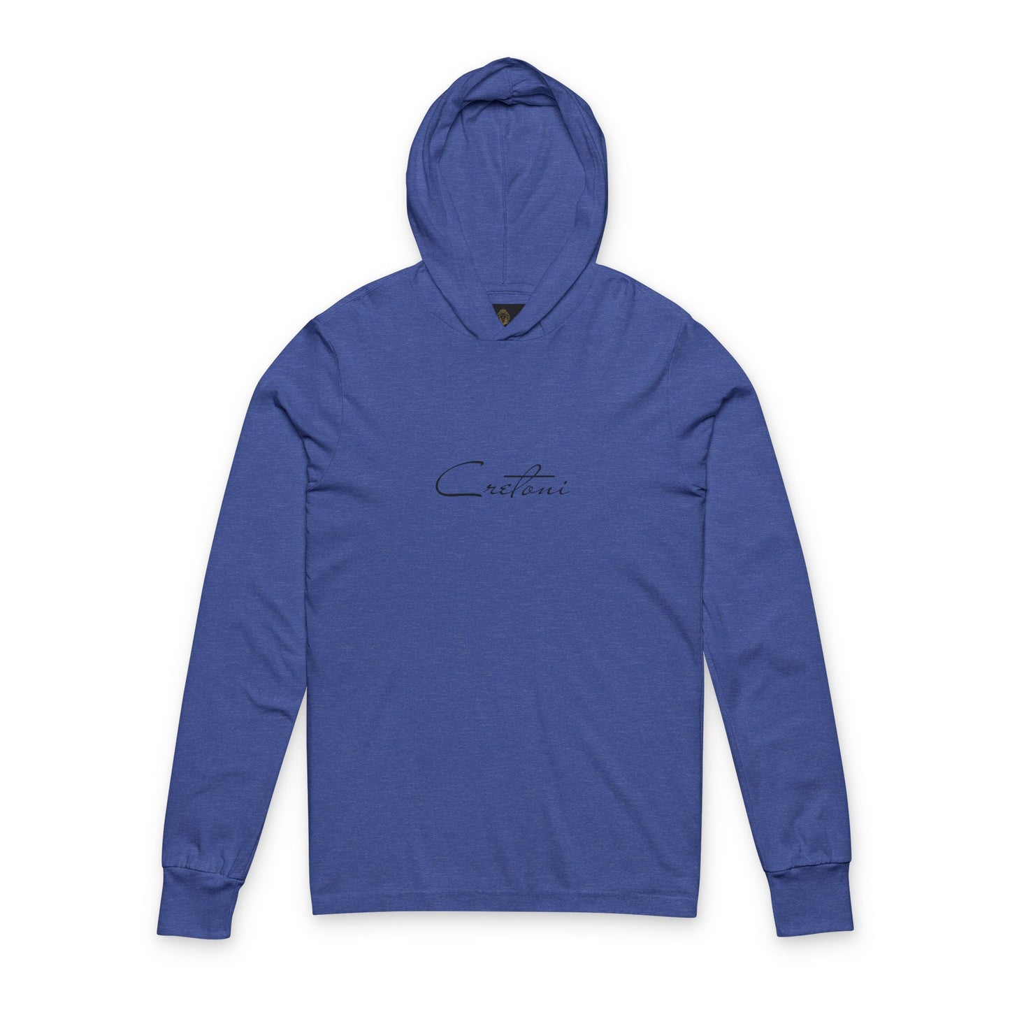 Casual Unisex Hooded Long Sleeve Tee, Comfortable Layering Shirt, Perfect for Everyday Wear, Gift for Friends, Cool Minimalist Design