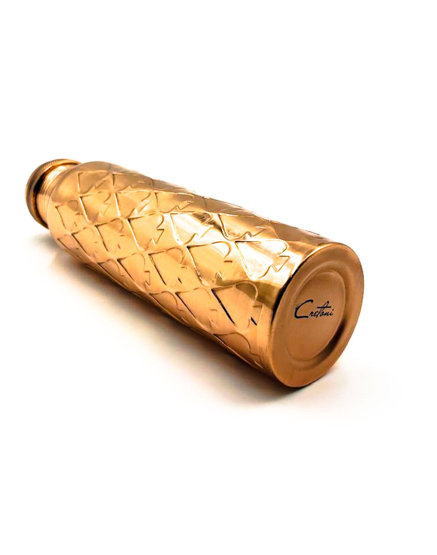 CRETONI Copperlin Pure Copper Water Bottle : Original Spade Style