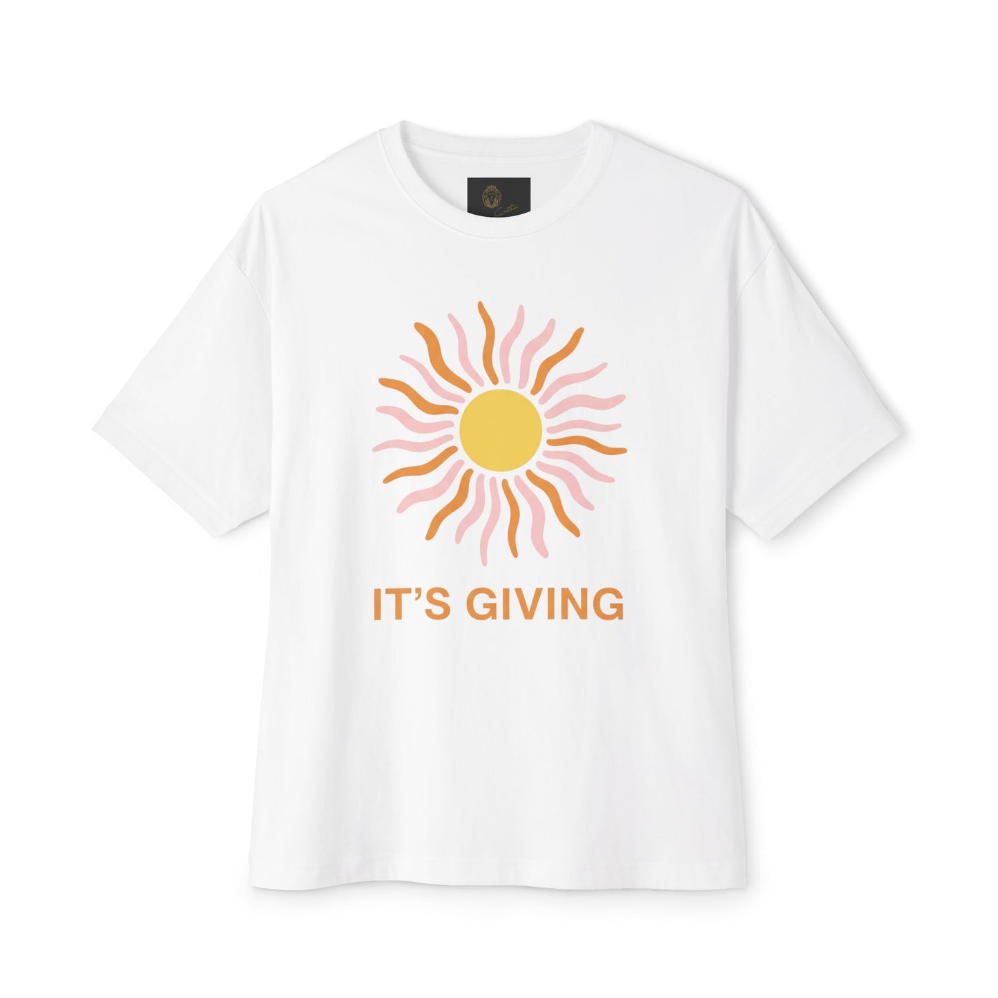 Sunny Vibes Oversized Tee - Relaxed Boxy Fashion, Summer Casual Wear, Gift for Friends, Festivals, and Self-Care Days