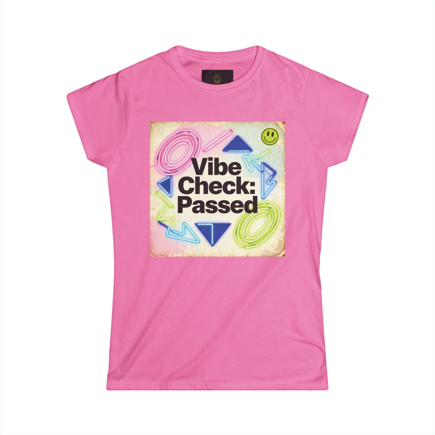 Vibe Check Passed Tee, Cute Women's T-Shirt for Casual Wear, Gift for Friends, Birthday & Summer Celebrations, Happy Graphic Top, [...]
