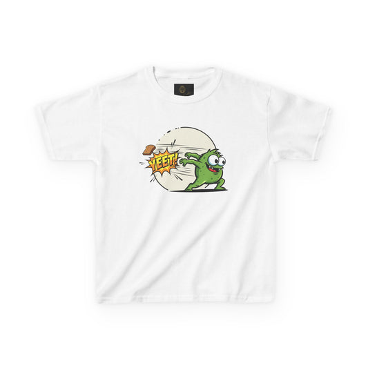 Kids Cartoon Tee, Funny Kids Shirt, Youth Graphic Tee, Gift for Boys, Playful Wear, Casual Kids Outfit