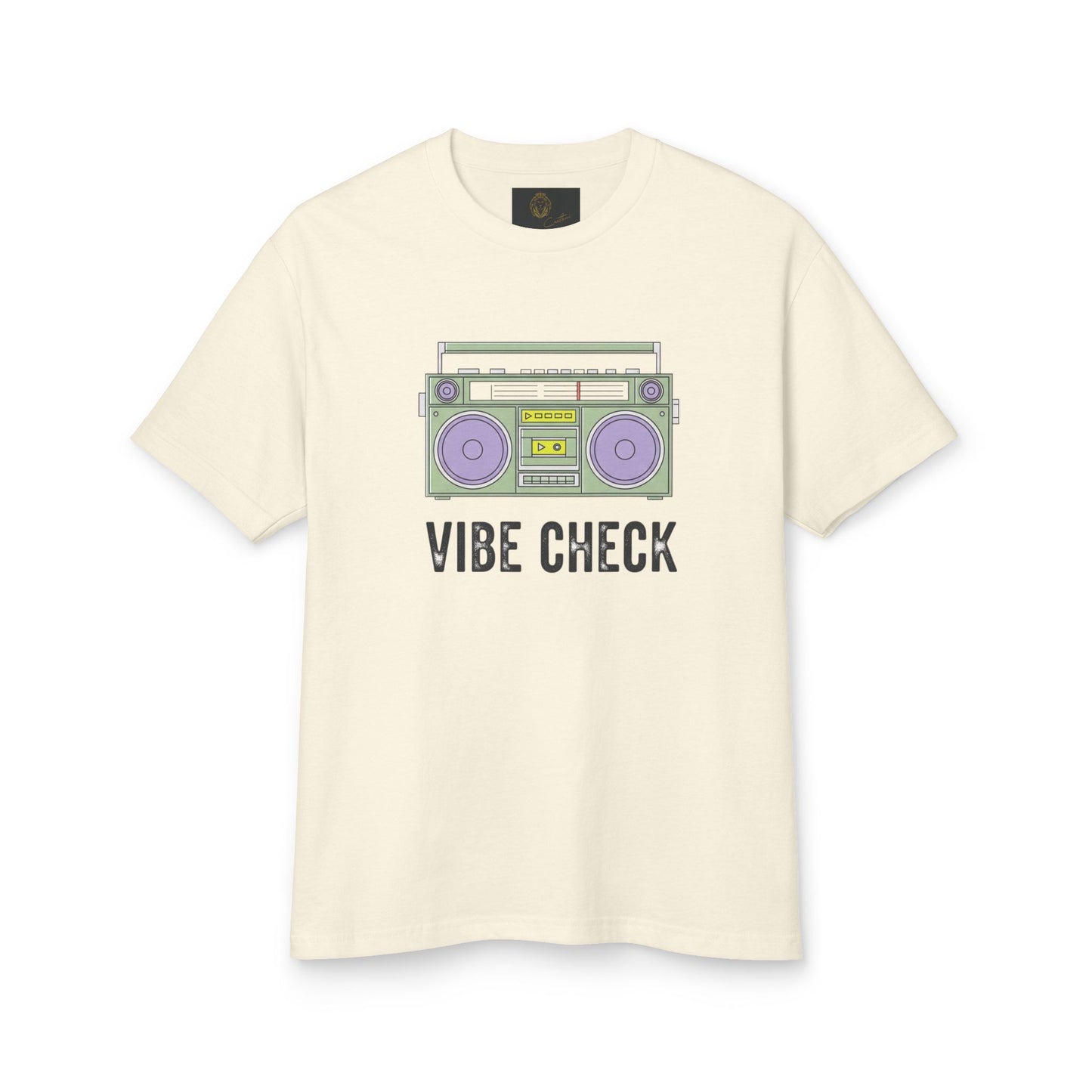 Vibe Check Tee, Unisex Cotton T-Shirt, Casual Streetwear, Gift for Music Lovers, Trendy Graphic Tee, Perfect for Parties