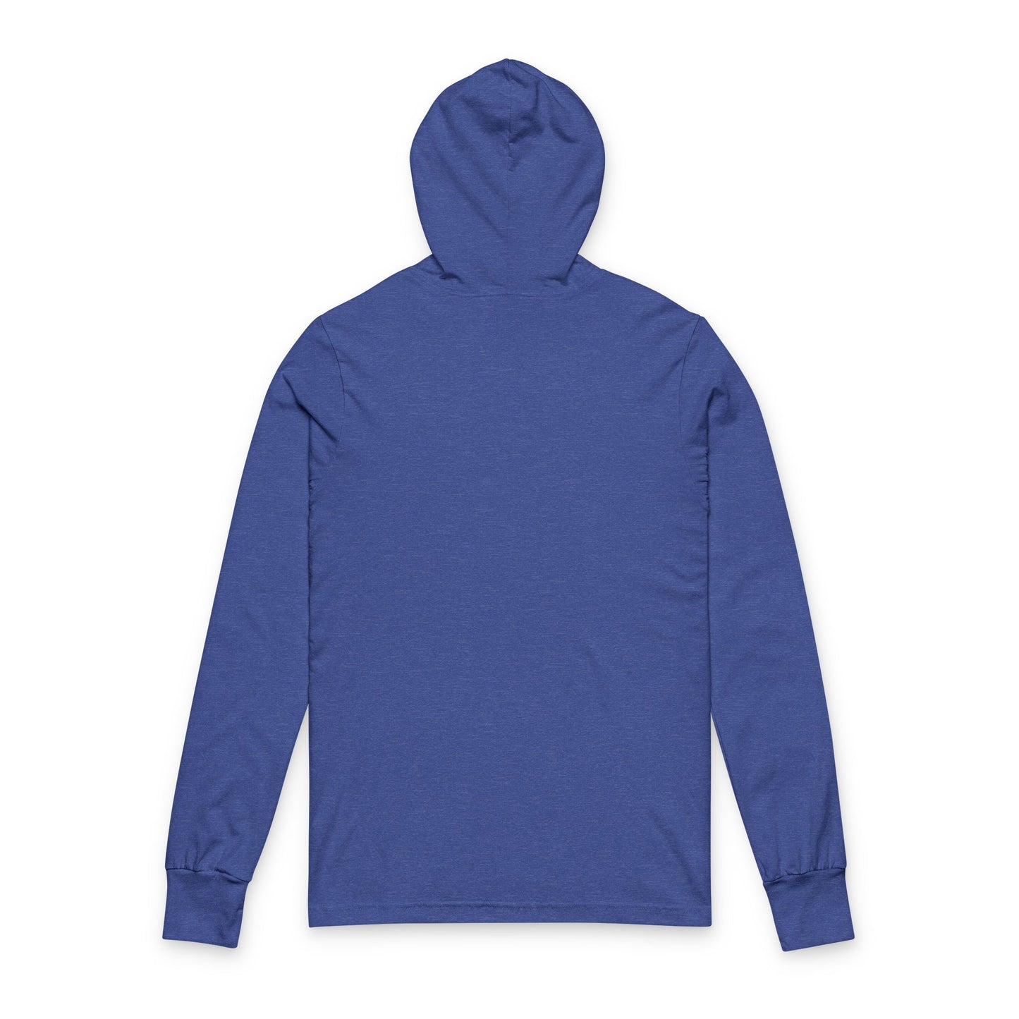 Casual Unisex Hooded Long Sleeve Tee, Comfortable Layering Shirt, Perfect for Everyday Wear, Gift for Friends, Cool Minimalist Design